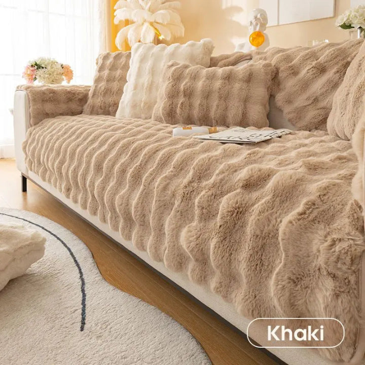 Elastische Sofahusse aus Polyester-Spandex – faltenfrei
