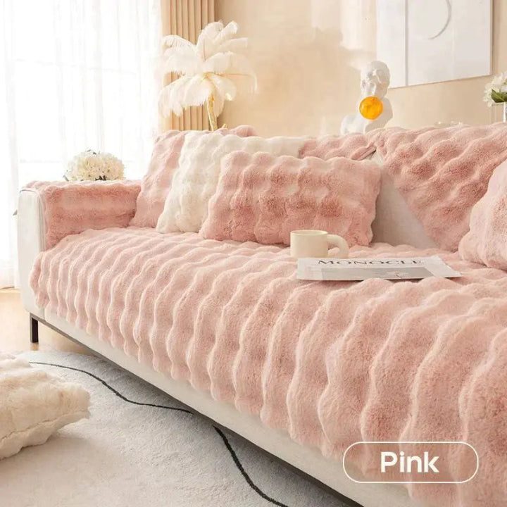 Elastische Sofahusse aus Polyester-Spandex – faltenfrei