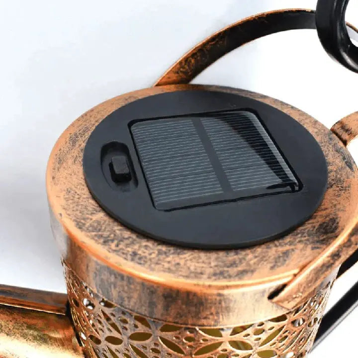 Gießkannen-Solarlampe – Regengeräusch & Automatiklicht, Gartendeko product image 3