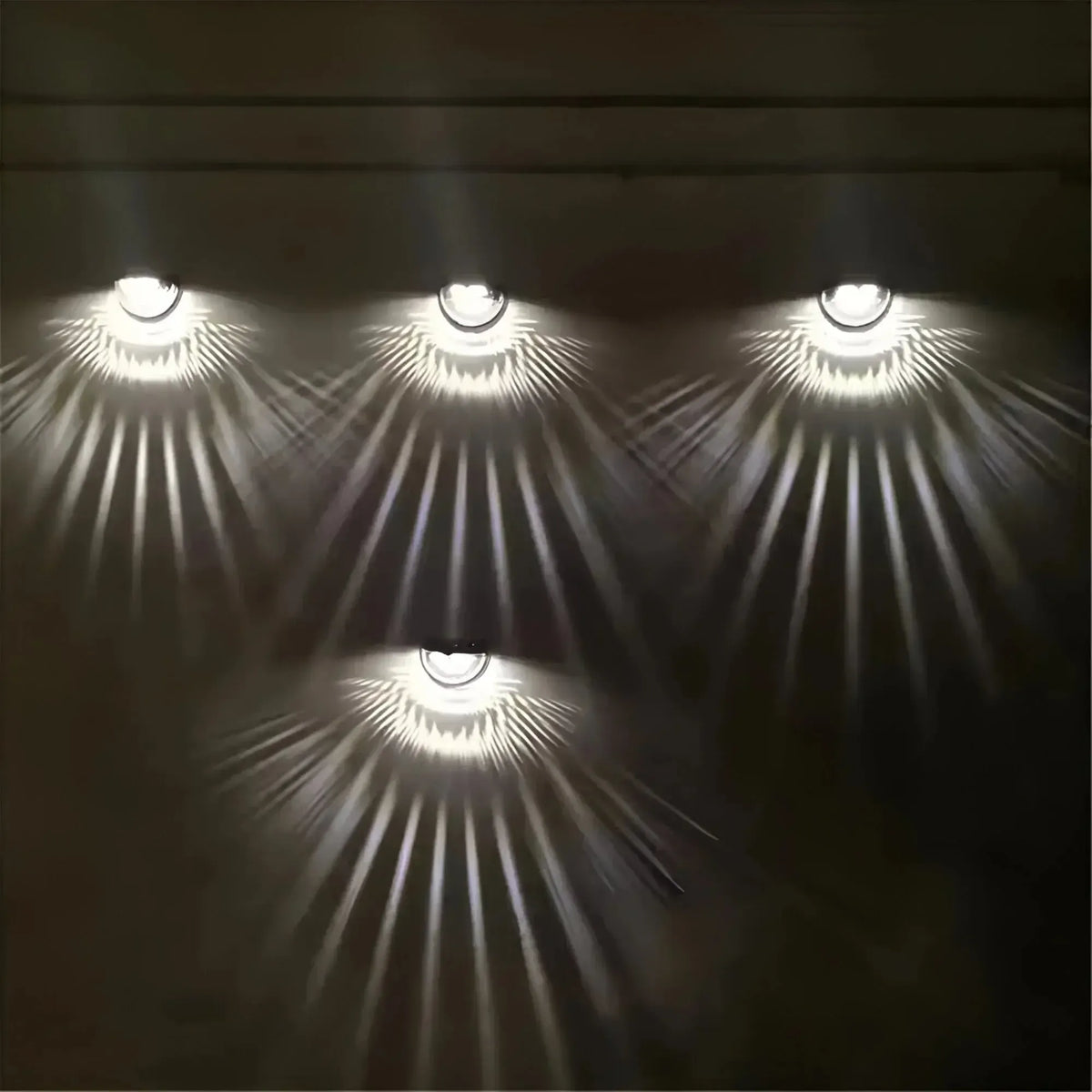 Solar Wandleuchte Außen – energiesparende LED Gartenlampe