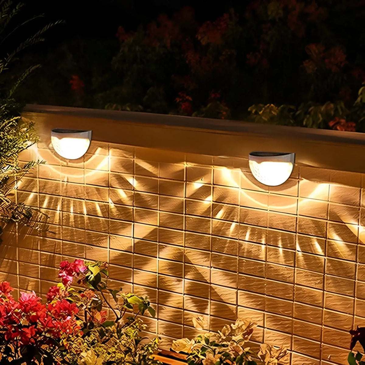 Solar Wandleuchte Außen – energiesparende LED Gartenlampe