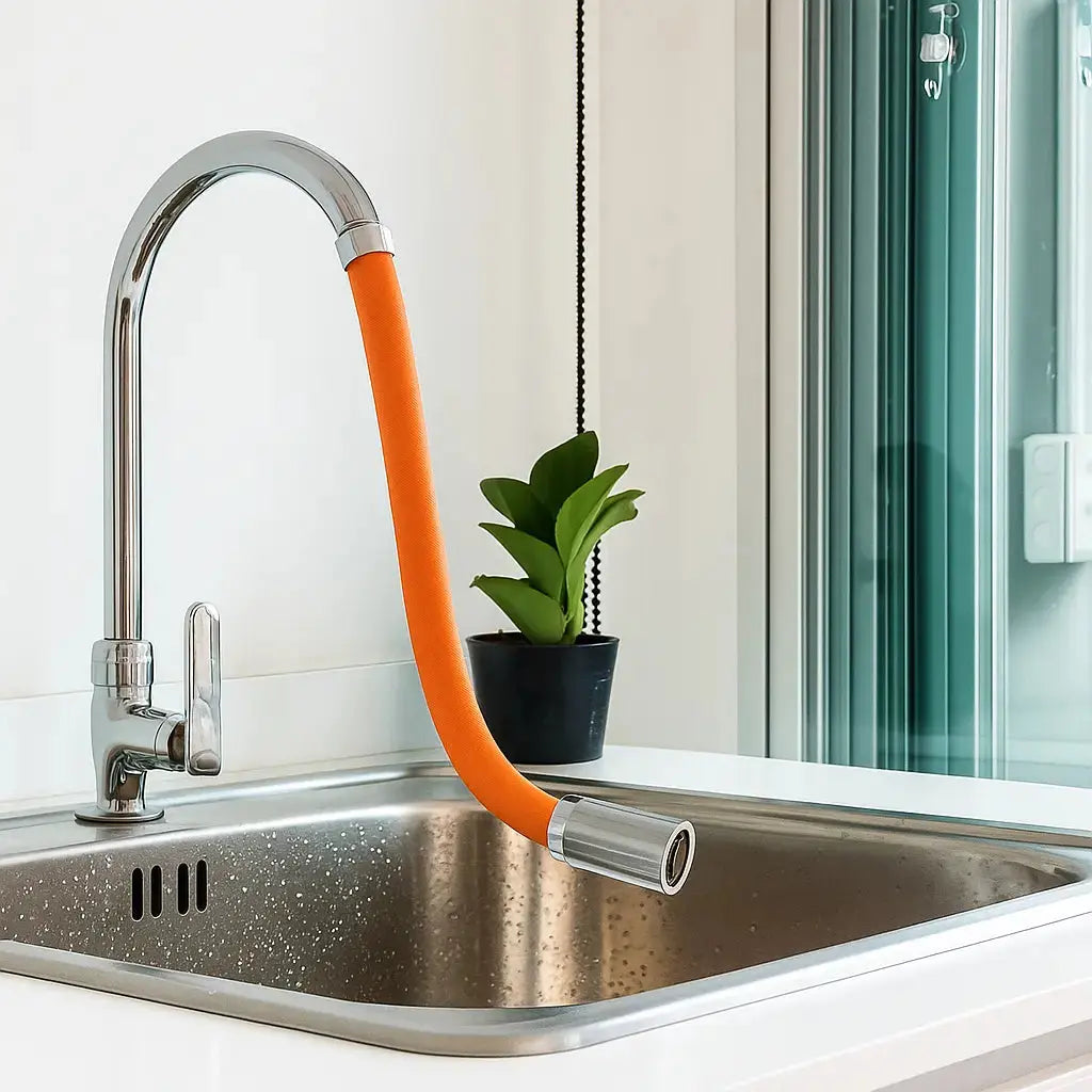 Sink Faucet Attachment – 360° Rotatable with Adjustable Water Stream