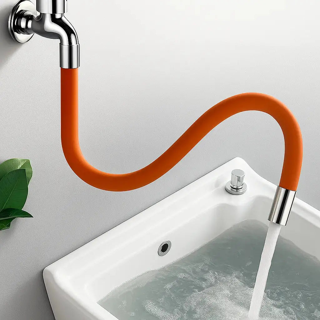 Sink Faucet Attachment – 360° Rotatable with Adjustable Water Stream