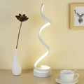 Spiralförmige LED-Tischlampe 19W mit Dimmer – Blendfreies Licht