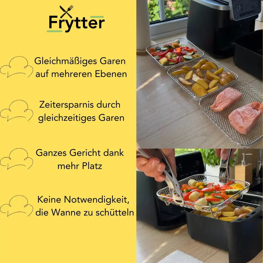 Stapelbare Frittierkörbe - Mehr Platz, besseres Garen product image 6