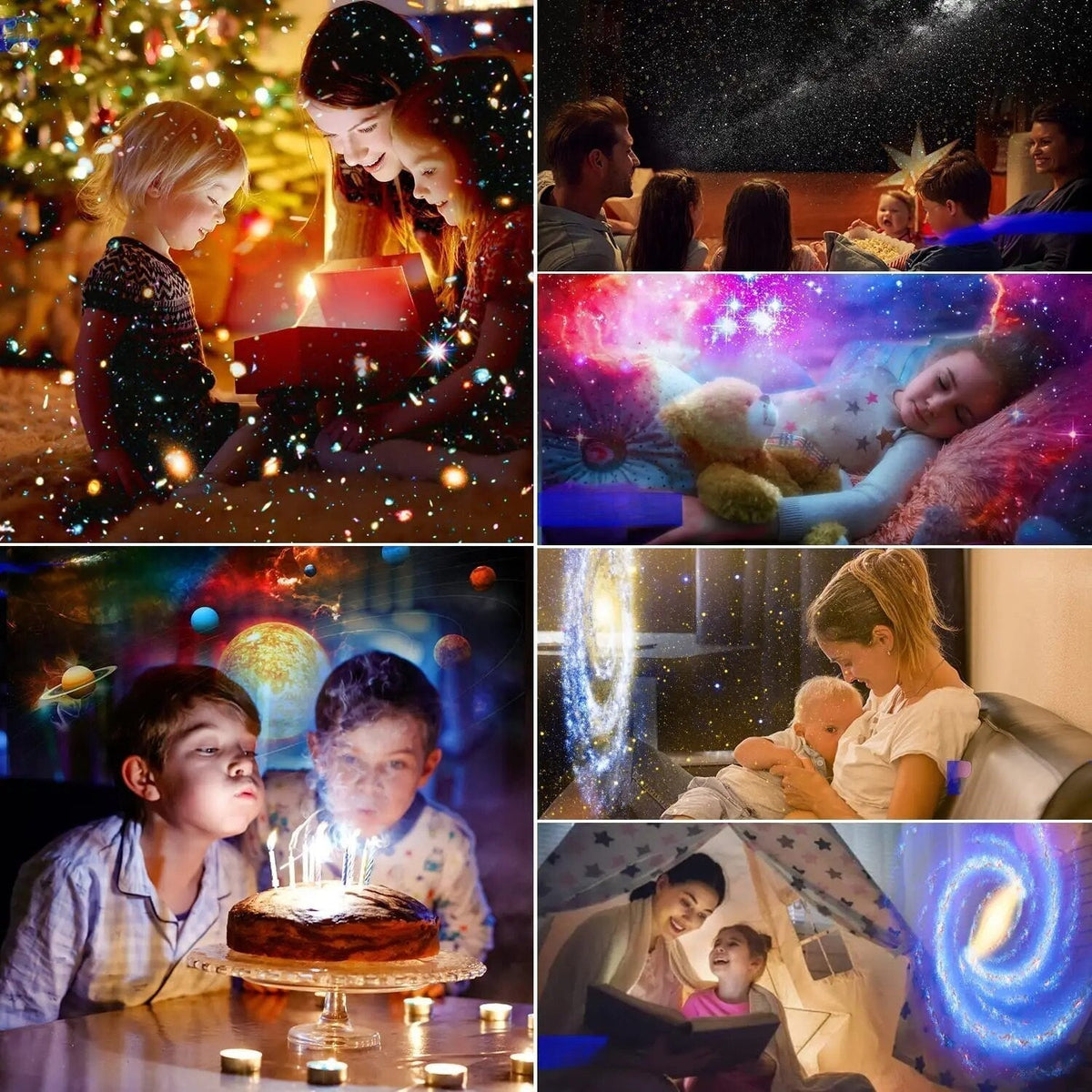 Sternenhimmel Projektor – Galaxie Licht für Zimmer & Schlafzimmer