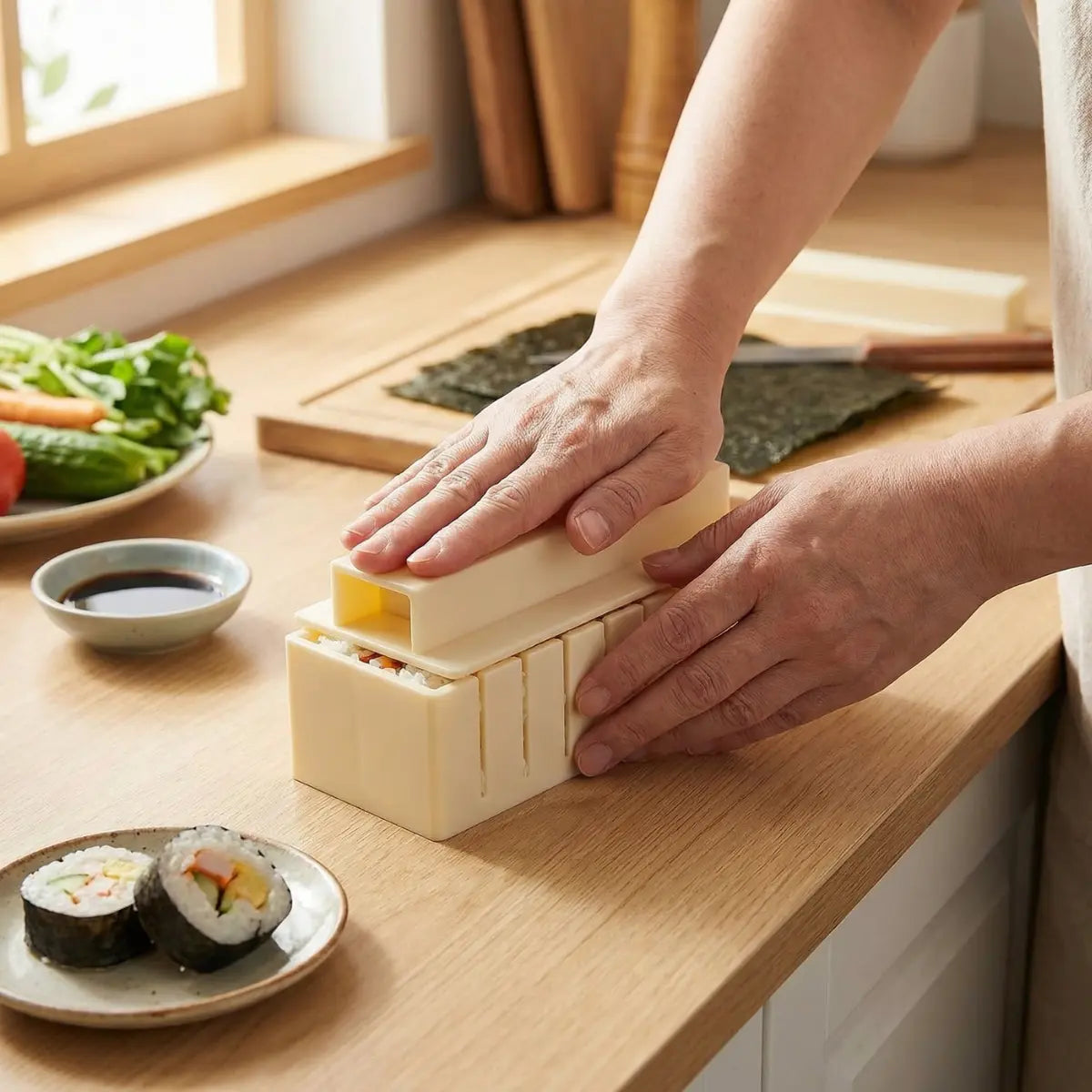 Sushi-Formen-Set – Gleichmäßige Stücke, ganz ohne Rolltechnik product image 3