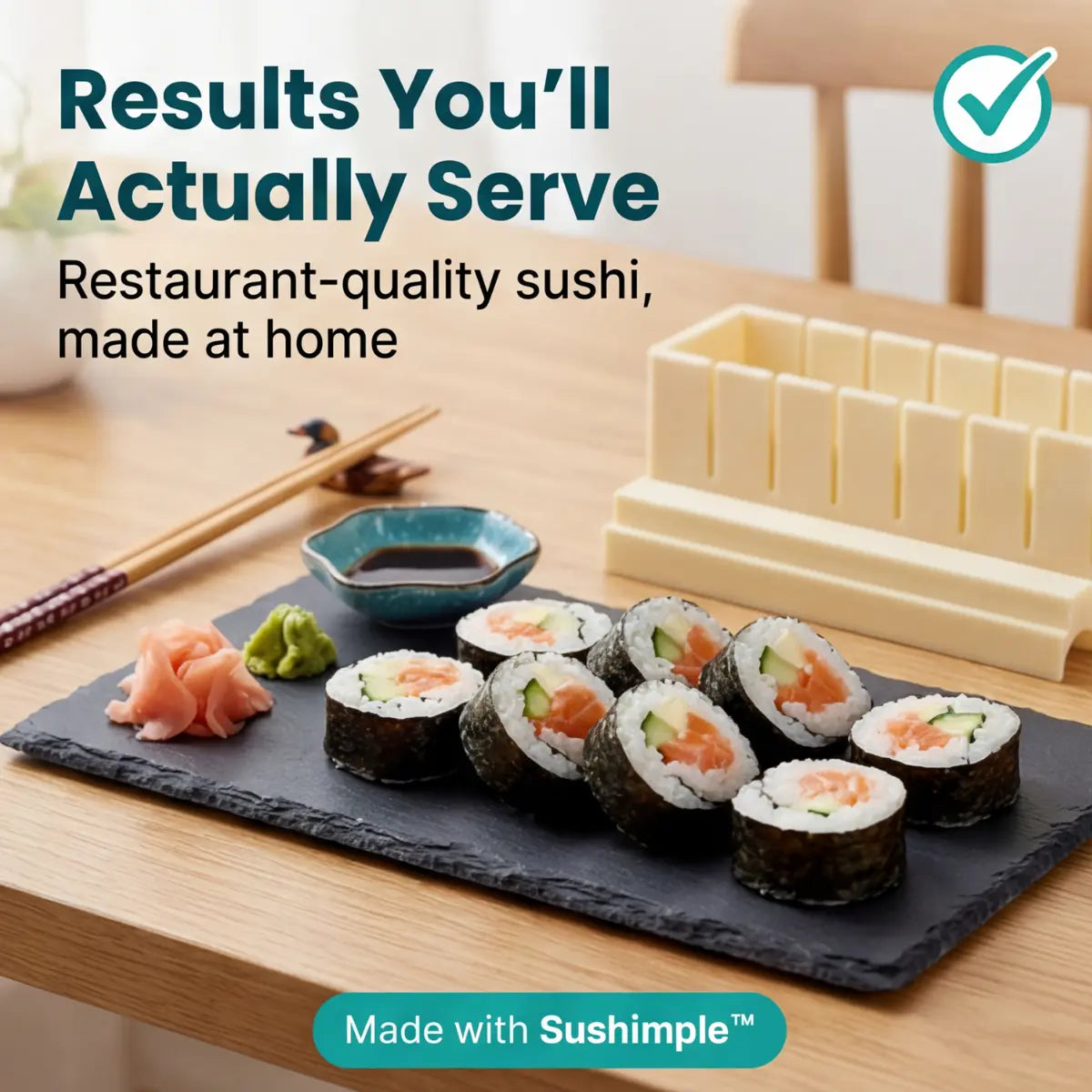 Sushi-Formen-Set – Gleichmäßige Stücke, ganz ohne Rolltechnik product image 4