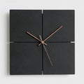 Lautlose Wanduhr mit minimalistischem Design für Wohnräume
