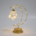LED moon-design table lamp with adjustable lighting modes
