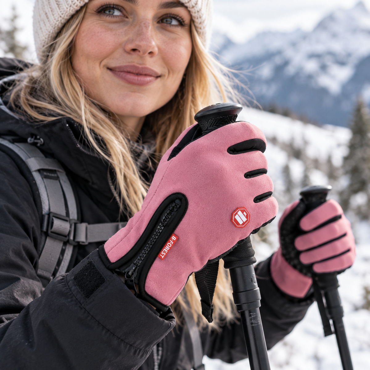 Touchscreen-Winterhandschuhe wind- und wasserdicht für den Alltag