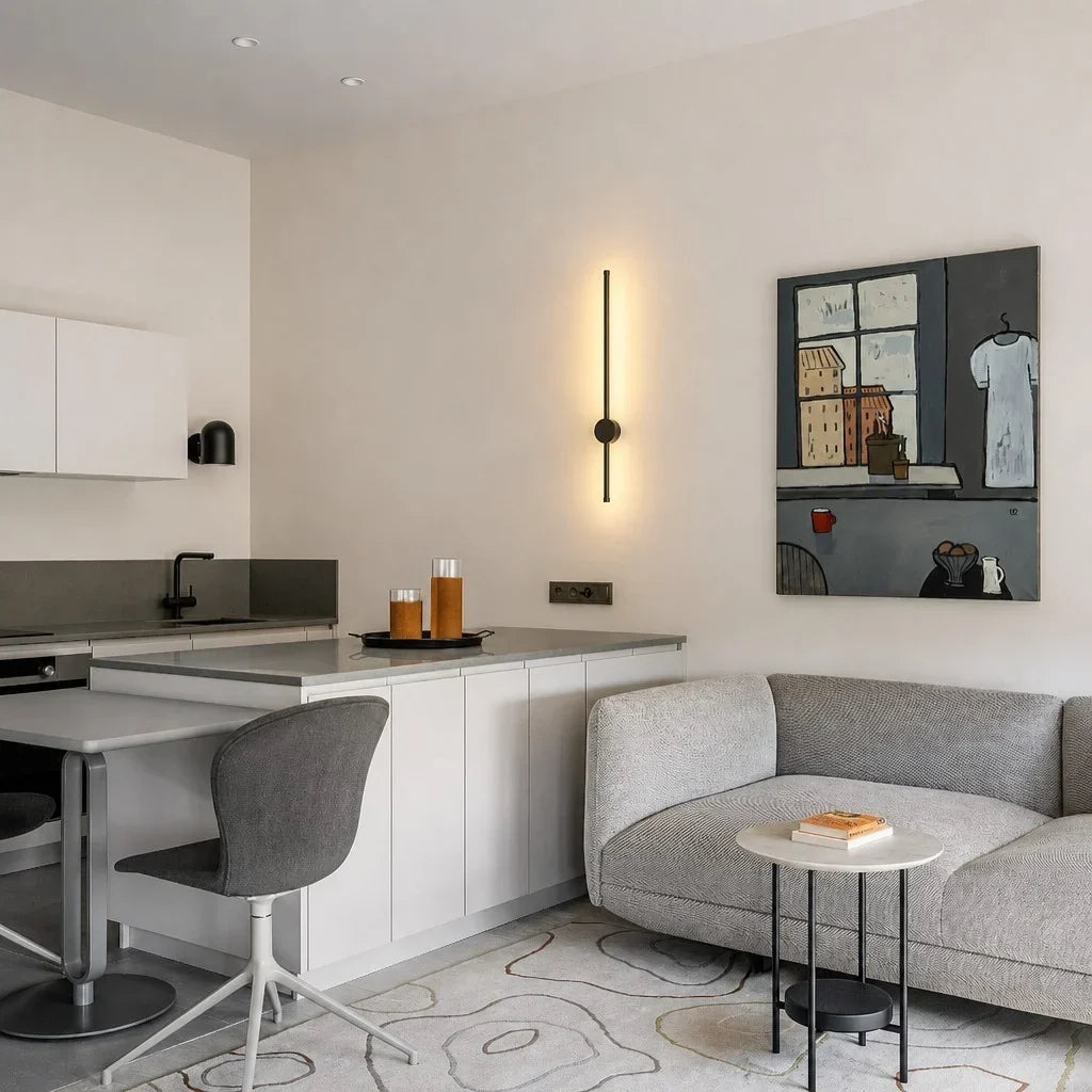 Lineare LED-Wandleuchte für innen – elegantes Lichtdesign