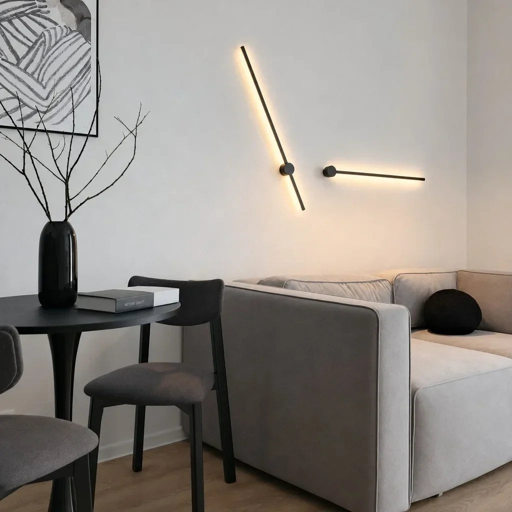 Lineare LED-Wandleuchte für innen – elegantes Lichtdesign
