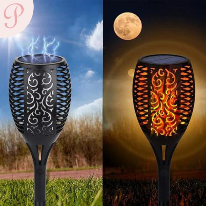 Solar Gartenfackeln LED – stimmungsvolles Licht für Außenbereiche