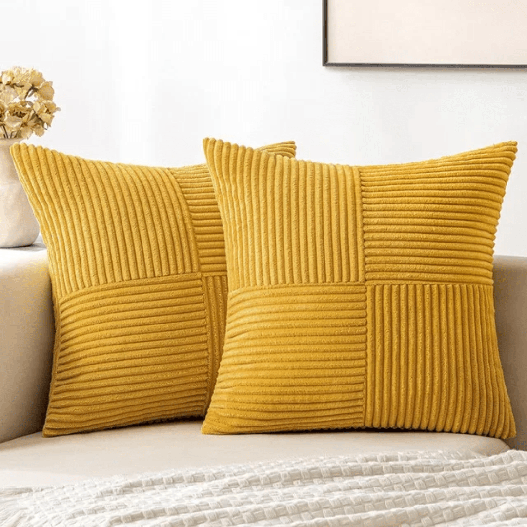 Dekokissen 45 × 45 cm für Sofa und Bett – weich und modern