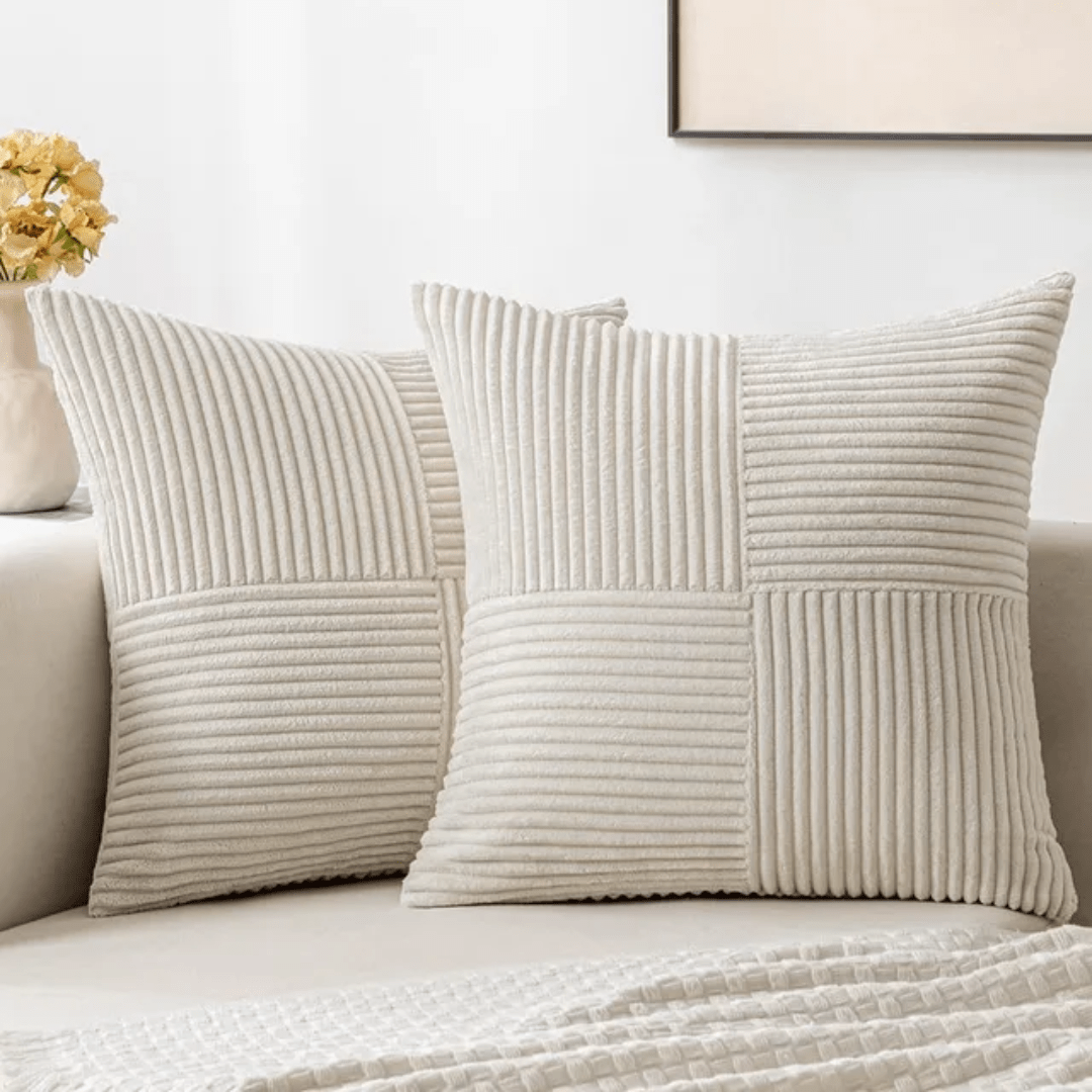 Dekokissen 45 × 45 cm für Sofa und Bett – weich und modern