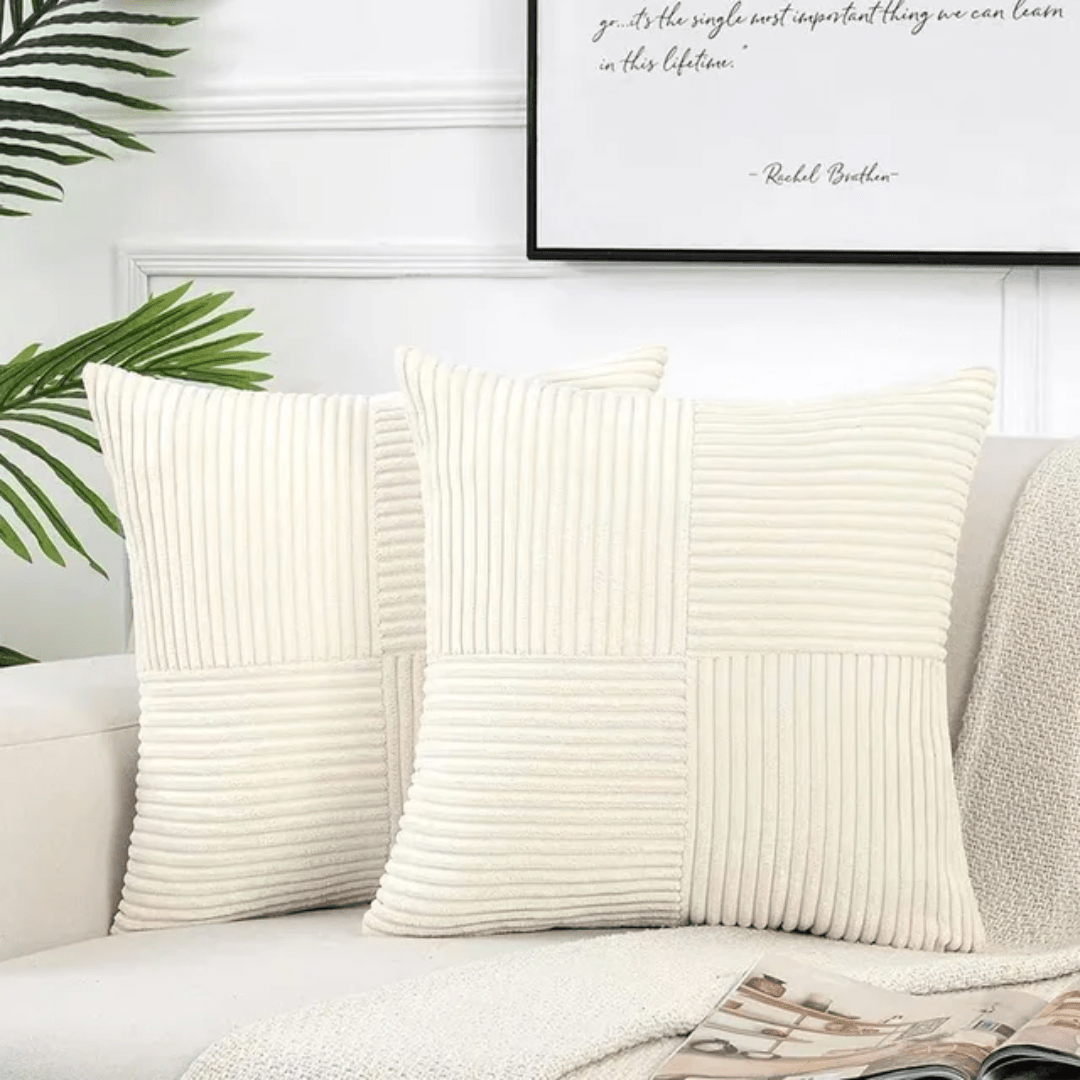 Dekokissen 45 × 45 cm für Sofa und Bett – weich und modern