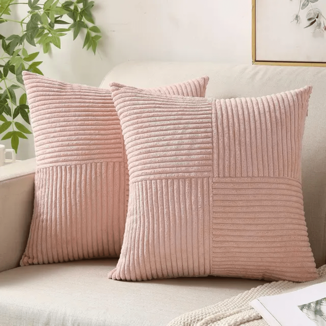 Dekokissen 45 × 45 cm für Sofa und Bett – weich und modern