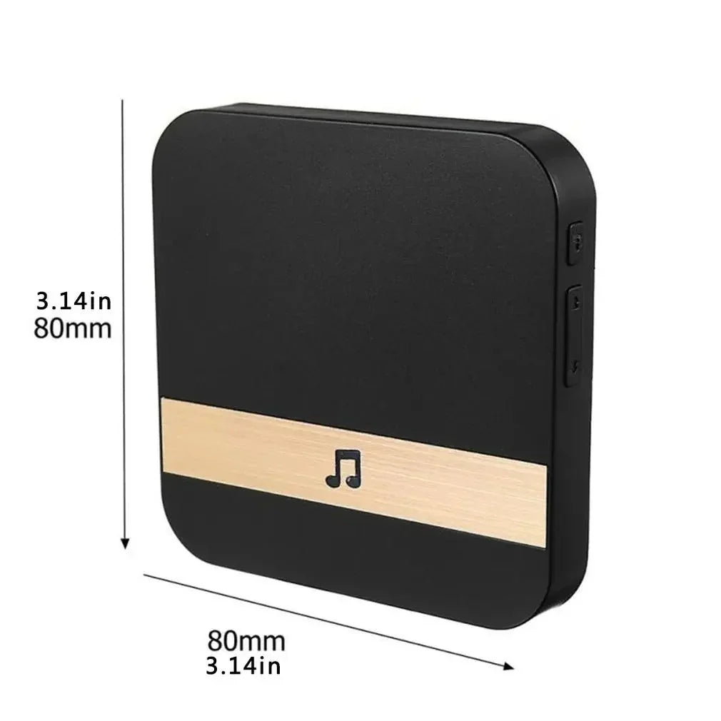 Wi-Fi video doorbell with HD night vision and two-way audio