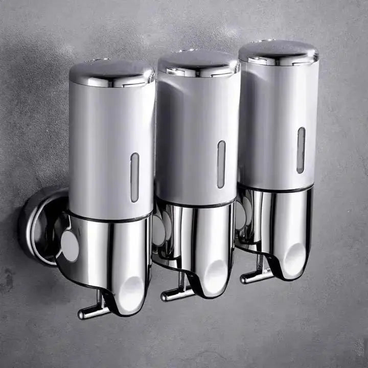 Wall-Mounted Stainless Steel Soap Dispenser – Space-Saving and Elegant