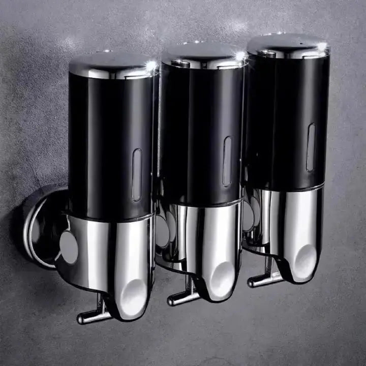Wall-Mounted Stainless Steel Soap Dispenser – Space-Saving and Elegant