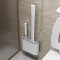 Wandmontage Toilettenbürsten-Set aus Silikon – platzsparend