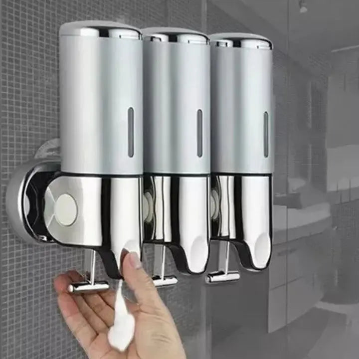 Wall-Mounted Stainless Steel Soap Dispenser – Space-Saving and Elegant