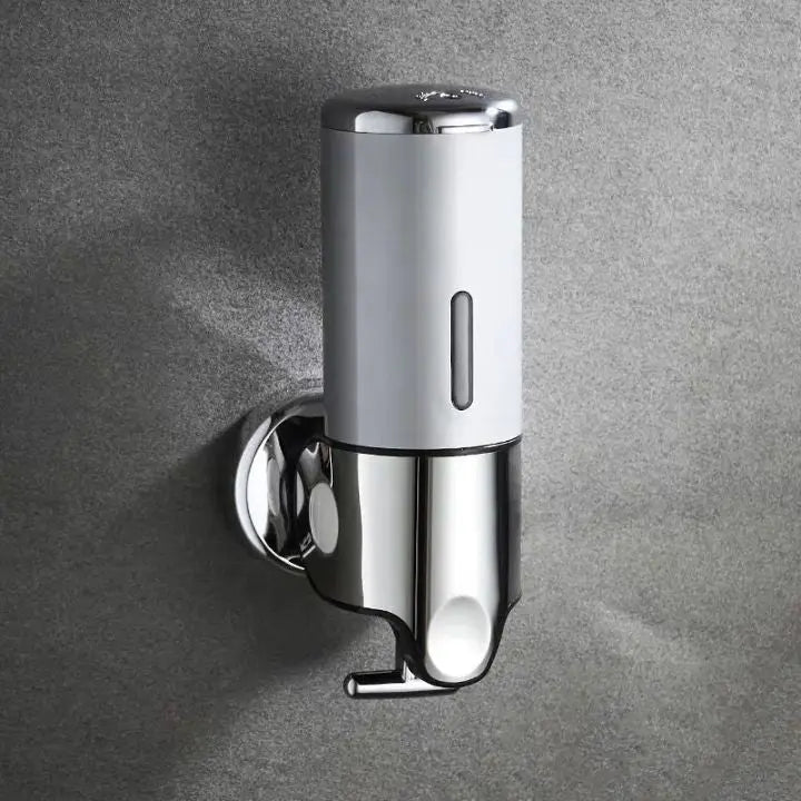 Wall-Mounted Stainless Steel Soap Dispenser – Space-Saving and Elegant
