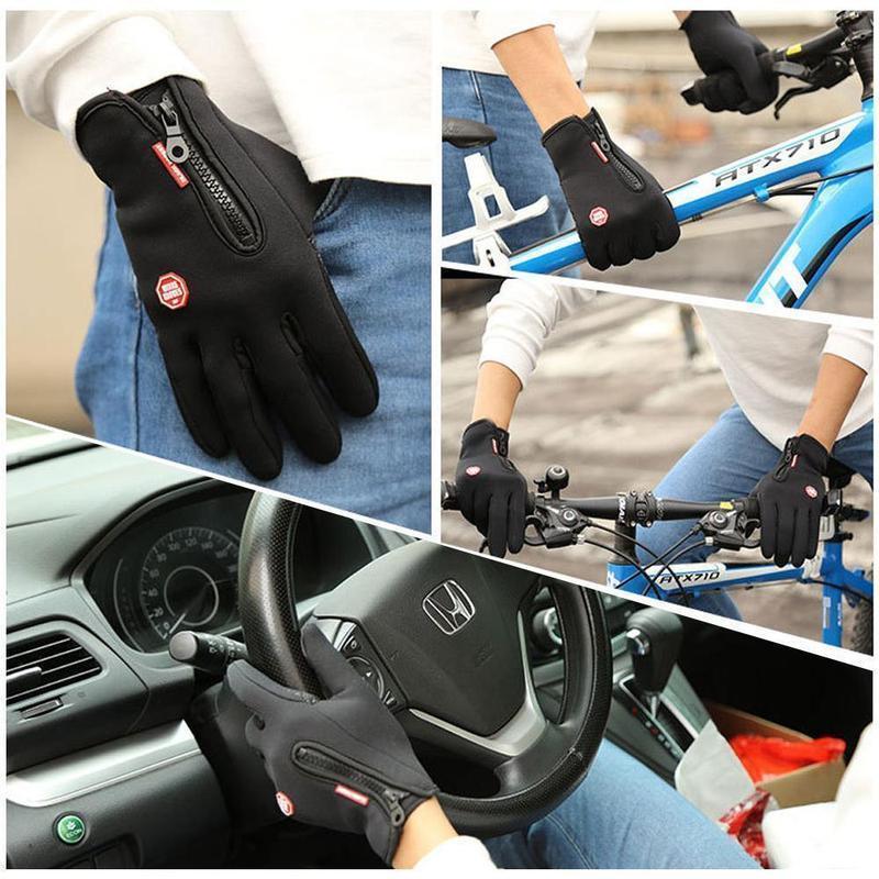 Wasserdichte Winterhandschuhe mit Touchscreen-Funktion