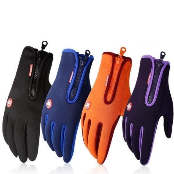 Wasserdichte Winterhandschuhe mit Touchscreen und Fleece-Futter