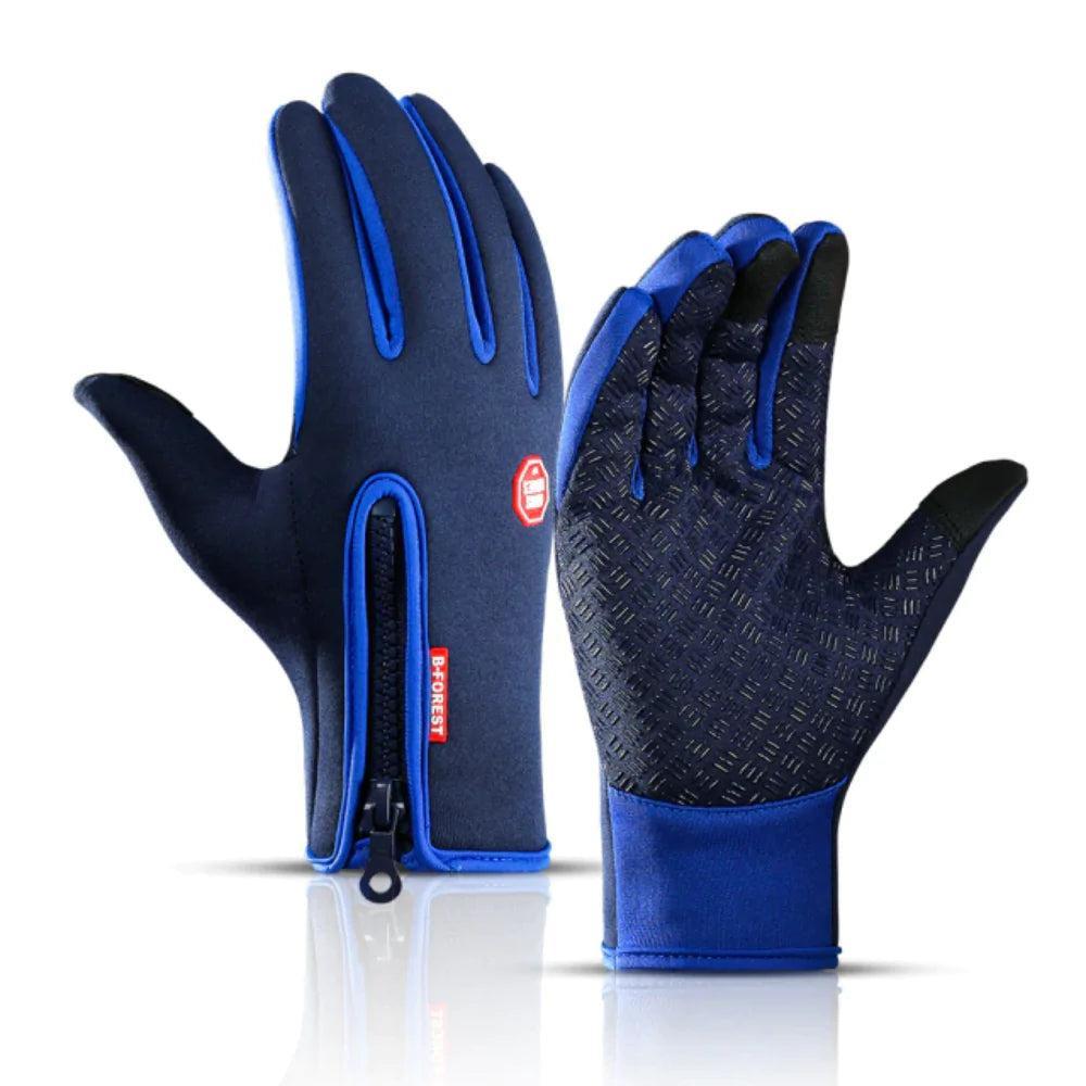 Wasserdichte Winterhandschuhe mit Touchscreen und Fleece-Futter
