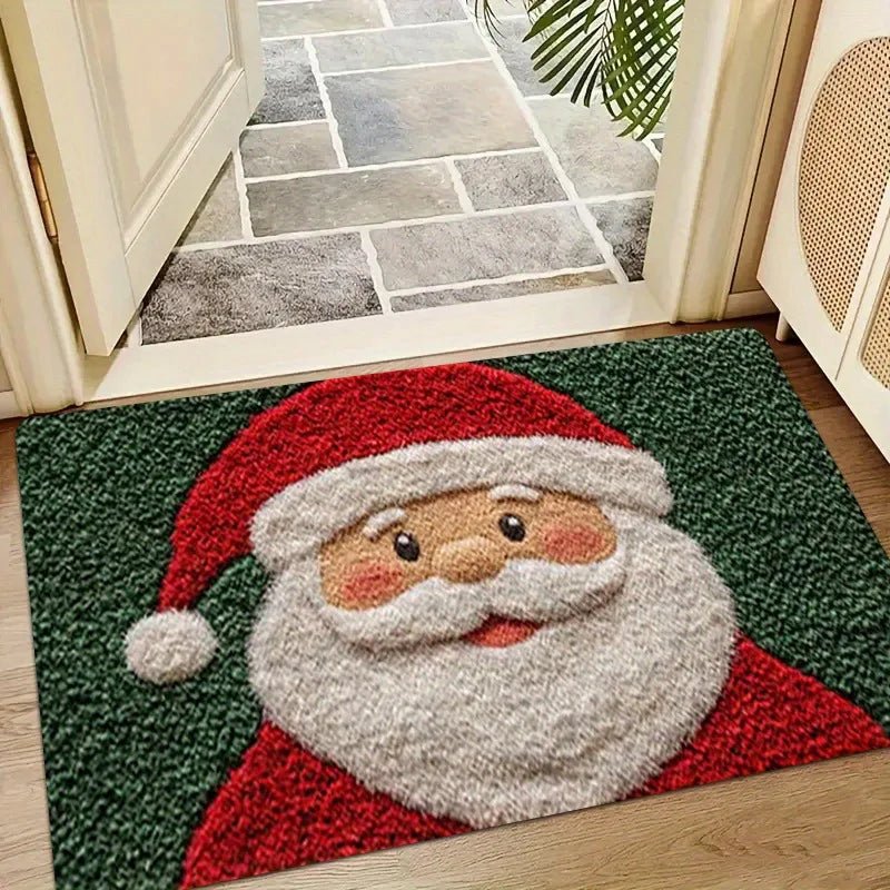 Weihnachtsfußmatte mit festlichem Design – rutschfest & wetterfest
