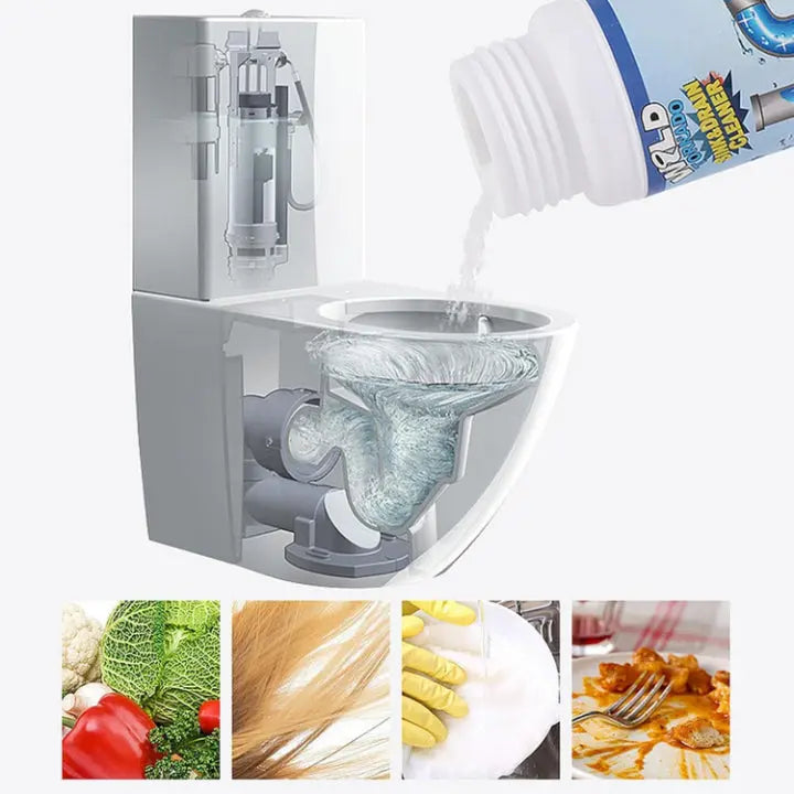 Wild Tornado Rohr- & Abflussreiniger – Gründliche Pflege für Spüle & Waschbecken (2er-Set) product image 6