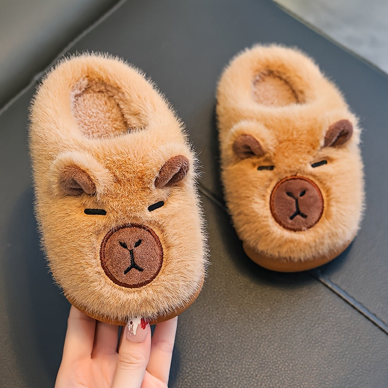 Kinder-Hausschuhe mit Fleece-Futter und Antirutschsohle