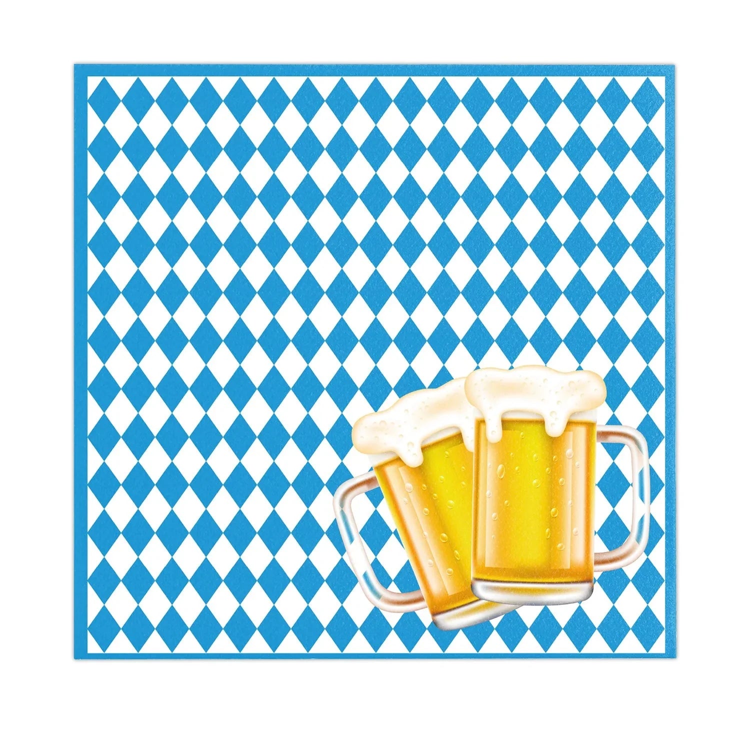 Disposable Party Tableware Oktoberfest Design for 12 People