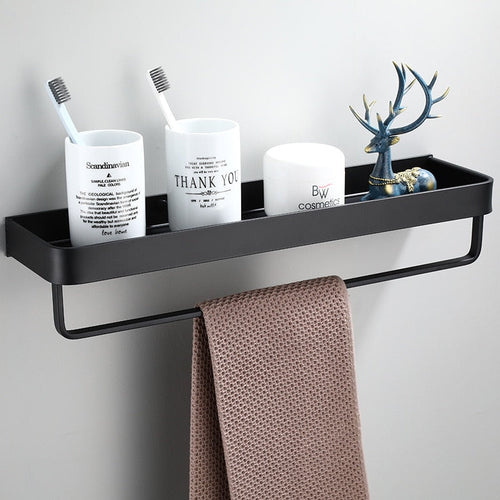 Aluminum kitchen wall shelf - slim, sturdy, and versatile