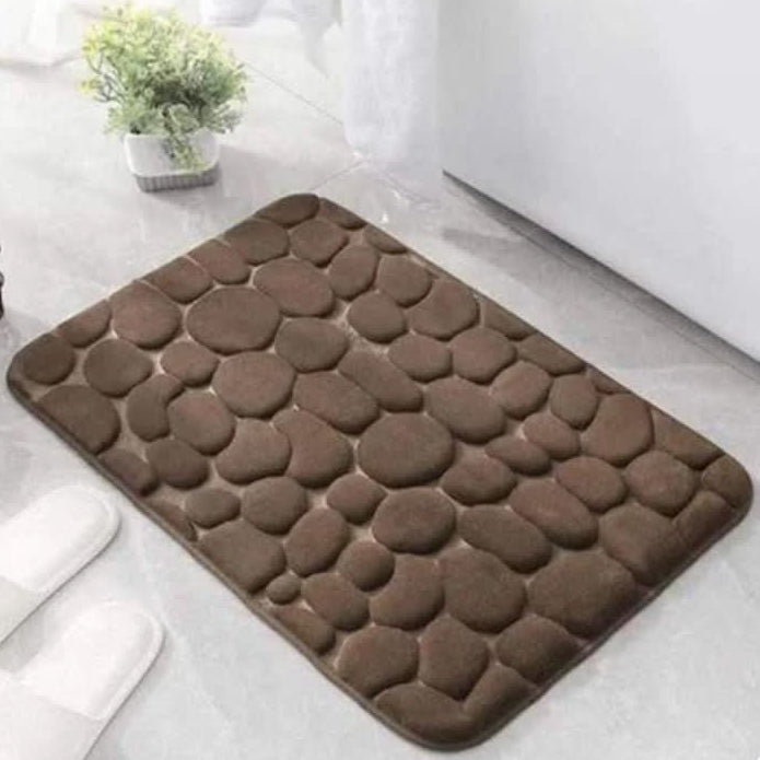 Non-slip microfiber bath mat - soft and highly absorbent
