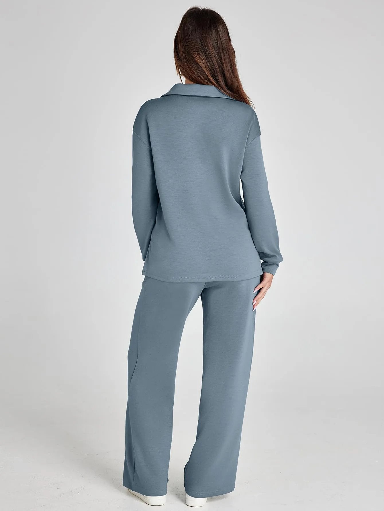 Damen Zweiteiler Set Langarm Hose Freizeit Outfit product image 3