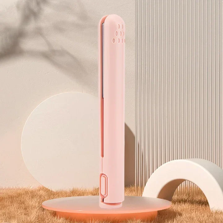 2-in-1-Lockenstab und Glätteisen – kompakter Mini-Haarstyler