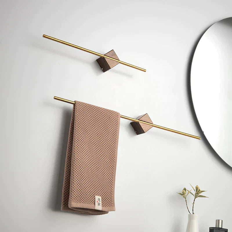 Wooden Towel Rail for Bathroom – Modern and Minimalist