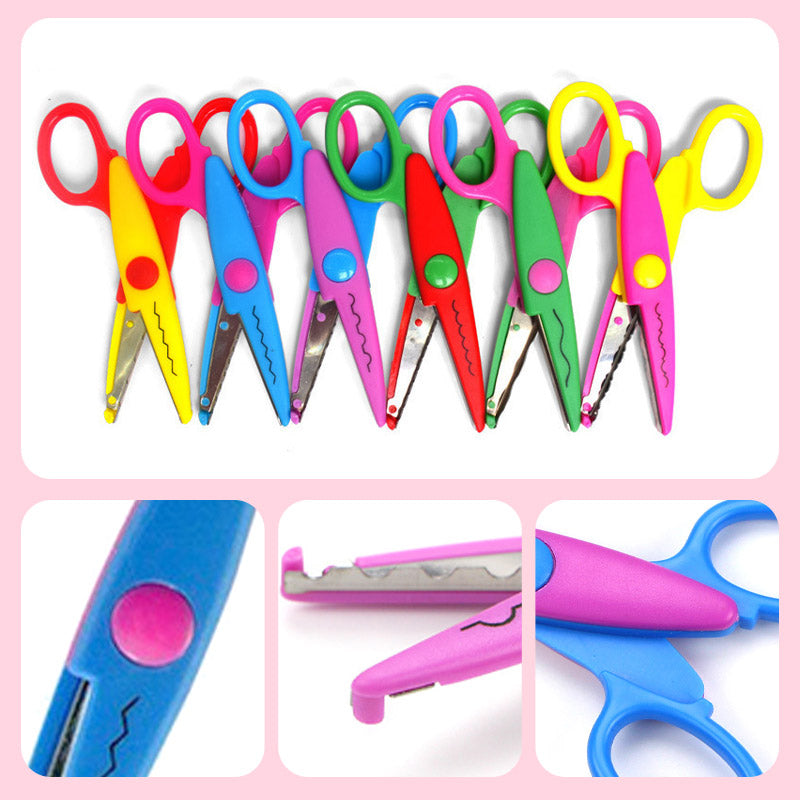 Dekoratives Bastelscheren-Set – 6 Musterscheren für Kinder product image 7