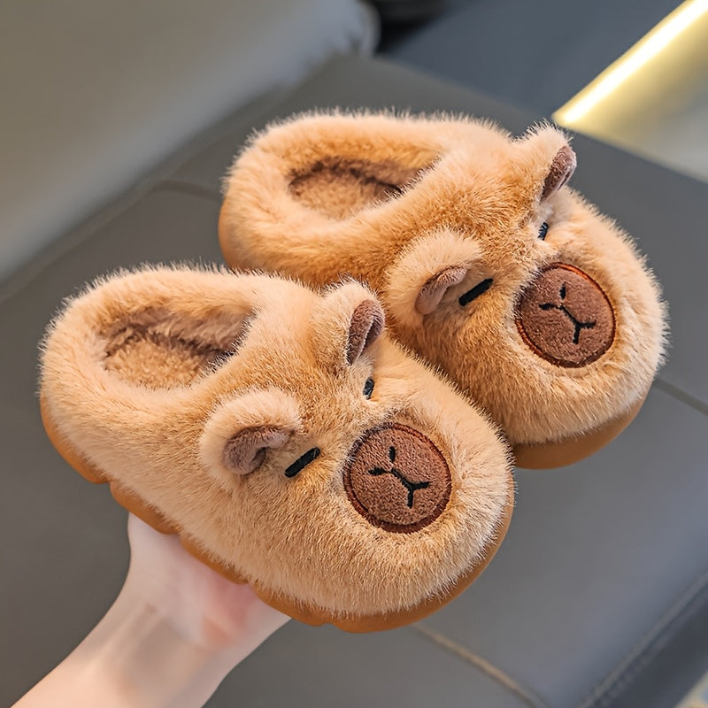 Kinder-Hausschuhe mit Fleece-Futter und Antirutschsohle
