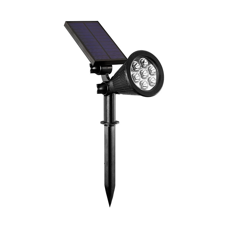 Solarer LED-Außenstrahler – automatische Gartenbeleuchtung ohne Strom