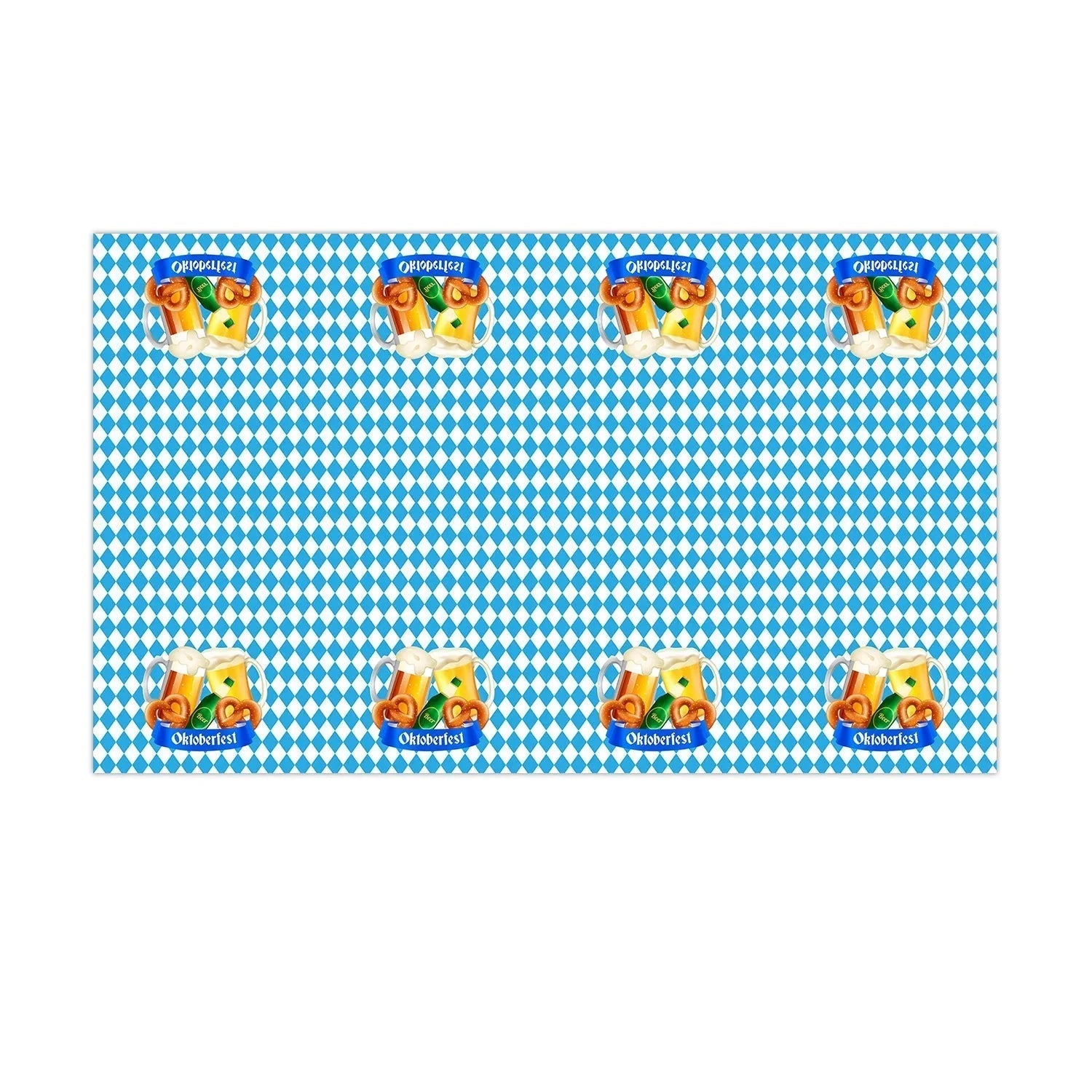 Disposable Party Tableware Oktoberfest Design for 12 People