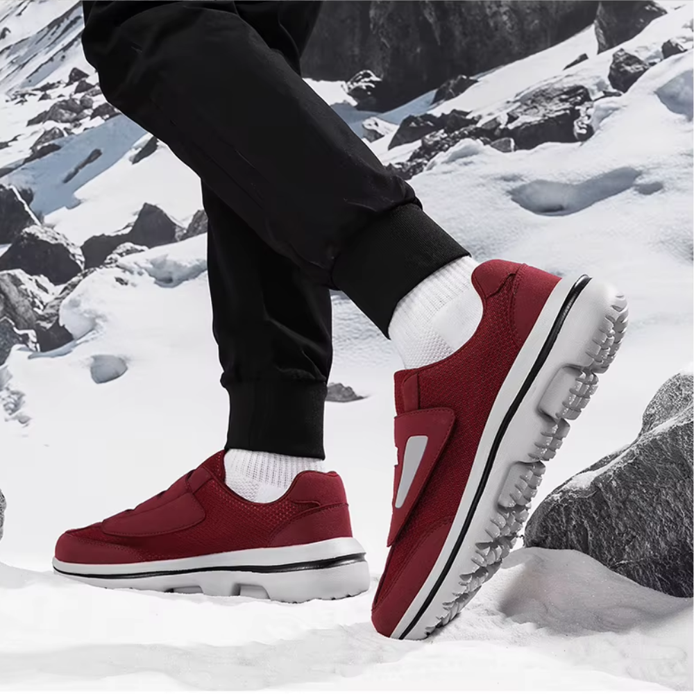 Orthopädische Schuhe mit Klettverschluss – Extra Breit für empfindliche Füße