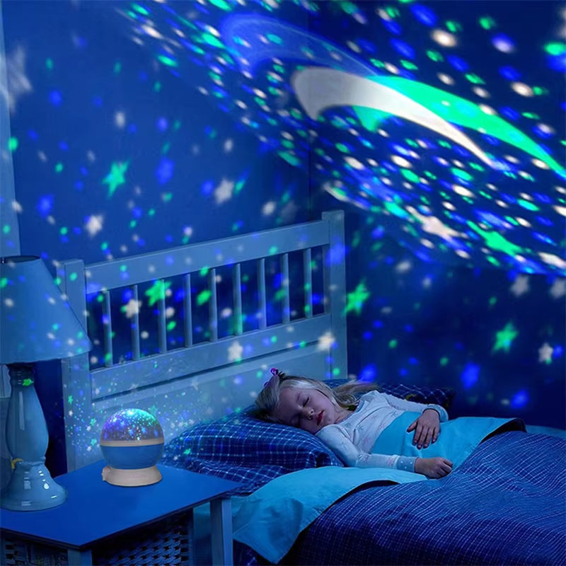 Projektor Nachtlicht mit LED für Kinderzimmer