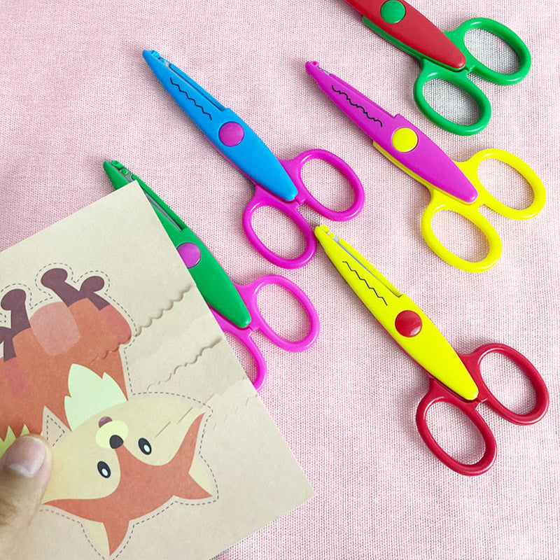 Dekoratives Bastelscheren-Set – 6 Musterscheren für Kinder product image 4