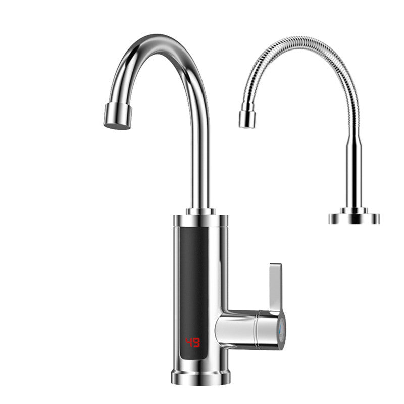 Kitchen Faucet with Instant Hot Water and LED Temperature Display