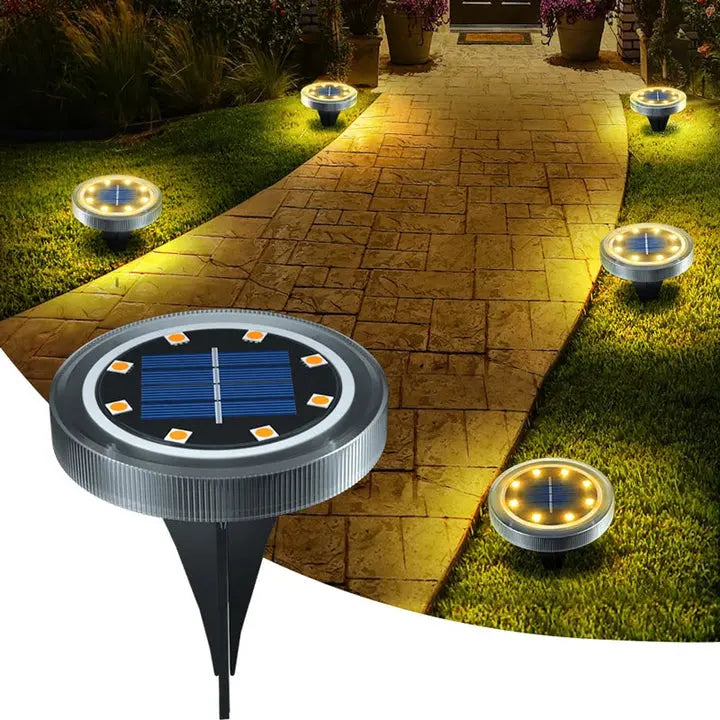 Solar Bodenleuchten für Wege – kabellos und automatisch