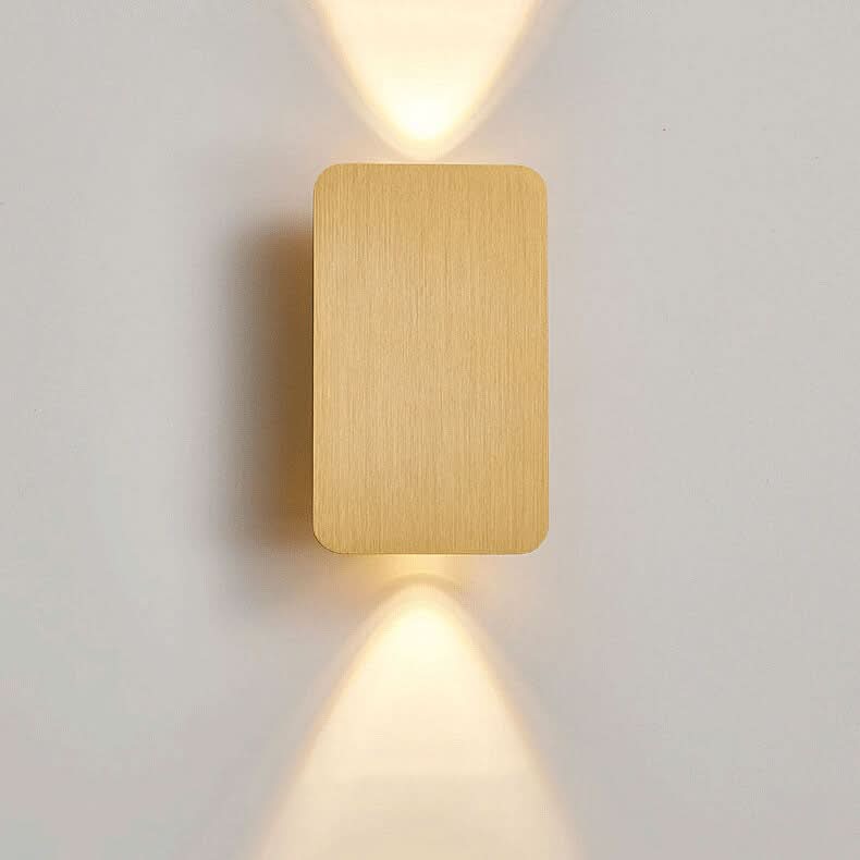 LED Wandleuchte aus Aluminium für Flur, Treppenhaus und Wohnzimmer